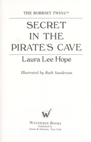 Front cover of Secret in the pirate's cave by Laura Lee Hope