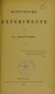 Cover of Der klinische Unterricht in der Psychiatrie by Richard von Krafft-Ebing