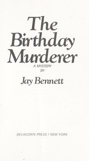 Cover of The Birthday Murderer by Jay Bennett