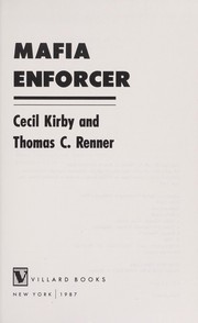 Cover of Mafia enforcer by Cecil Kirby