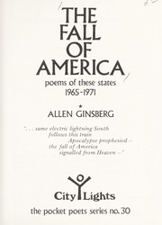 Front cover of The Fall of America by Allen Ginsberg