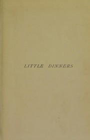 Front cover of Little dinners by Mary Hooper