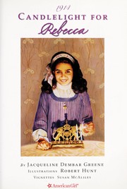 Cover of Candlelight for Rebecca by Jacqueline Dembar Greene