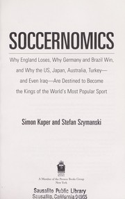 Cover of Soccernomics by Simon Kuper