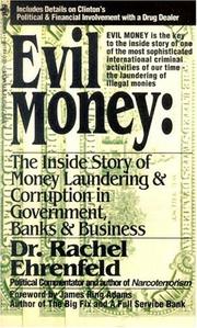 Front cover of Evil Money by Rachel Ehrenfeld