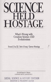 Cover of Science held hostage by Howard J. Van Till