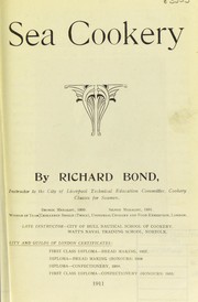 Front cover of Sea Cookery by Richard Bond