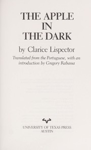 Cover of A maça no escuro by Clarice Lispector