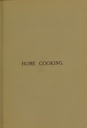 Cover of Home cooking by Florence Stacpoole