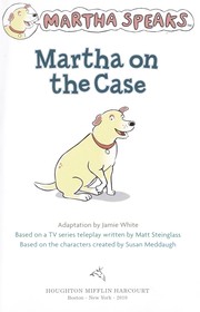 Cover of Martha on the Case by Susan Meddaugh