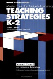 Cover of Teaching strategies K-2 by Barbara J. Phipps