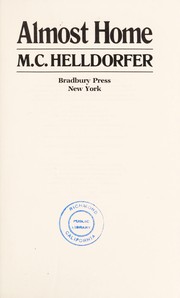 Cover of Almost home by Mary-Claire Helldorfer
