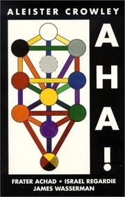 Cover of Aha by Aleister Crowley