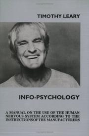 Cover of Info-Psychology by Timothy Leary