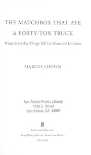 Front cover of The matchbox that ate a forty-ton truck by Marcus Chown