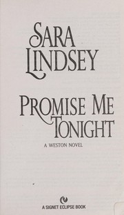 Cover of Promise Me Tonight by Sara Lindsey