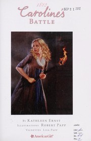 Front cover of Caroline's battle by Kathleen Ernst