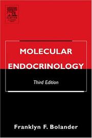 Front cover of Molecular Endocrinology by Franklyn F. Bolander