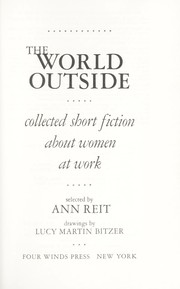 Cover of The World outside by Unknown