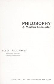 Cover of Philosophy by Robert Paul Wolff