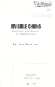 Cover of Invisible Chains by Kristina Sauerwein