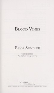 Front cover of Blood vines by Erica Spindler