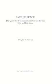 Cover of Sacred space by Douglas E. Cowan