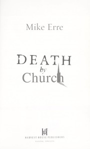 Front cover of Death by church by Mike Erre