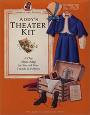 Front cover of Addy's theater kit by Valerie Tripp