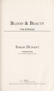 Front cover of Blood & beauty by Sarah Dunant