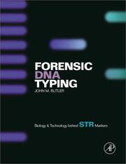 Cover of Forensic DNA Typing by John M. Butler