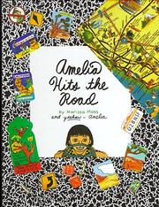 Front cover of Amelia hits the road by Marissa Moss