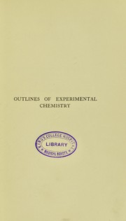 Front cover of Outlines of experimental chemistry by Ernest Bowman Ludlam