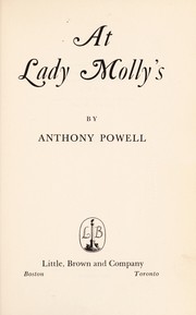 Front cover of At Lady Molly's by Anthony Powell