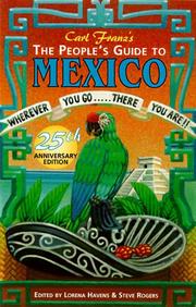 Front cover of The people's guide to Mexico by Carl Franz