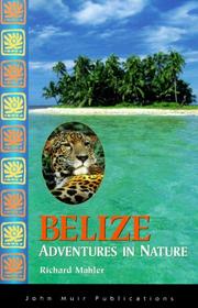Cover of Belize by Richard Mahler