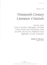 Front cover of Nineteenth-century literature criticism by Unknown