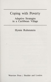 Cover of Coping with poverty by Hymie Rubenstein