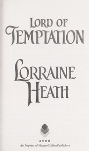 Front cover of Lord of Temptation by Lorraine Heath