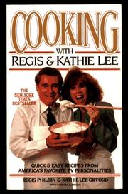Front cover of Cooking with Regis & Kathie Lee by Regis Philbin