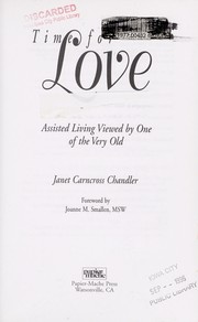 Cover of Time for Love by Janet Carncross Chandler