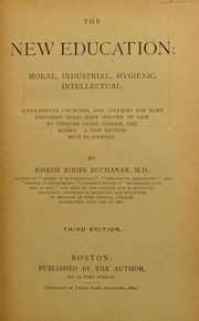 Cover of The new education by Buchanan, Joseph R.