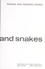 Front cover of Men and snakes by Ramona Morris