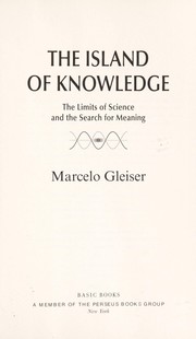 Cover of The island of knowledge by Marcelo Gleiser