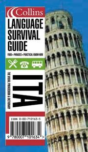 Cover of Italy (Collins Language Survival Guide) by Unknown