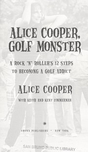 Cover of Alice Cooper, golf monster by Alice Cooper