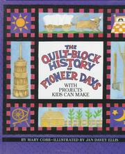 Front cover of Quilt Block History of Pioneer Days by Mary Cobb