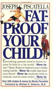 Cover of Fat-proof your child by Joseph C. Piscatella