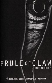 Cover of The rule of claw by John Brindley