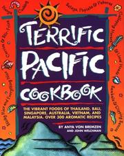 Front cover of Terrific Pacific cookbook by Anya Von Bremzen